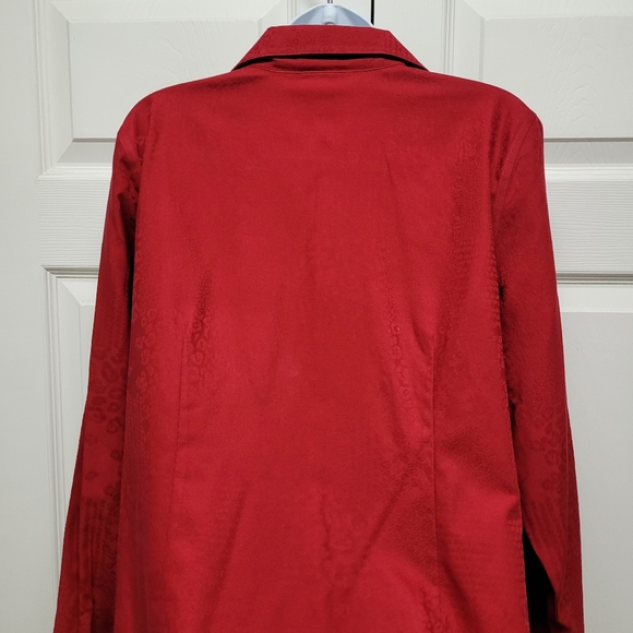 Chico's No-iron Long Sleeve Shirt/Jacket - Picture 8 of 12